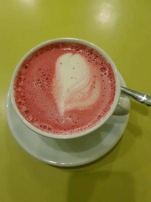 Beetroot late at Puro Bistro in Prague