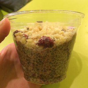 Chia pudding at Puro Bistro in Prague
