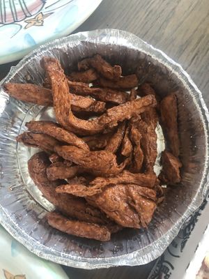 BBQ wings at Uncle Oogie's Pizza in Sea Isle City