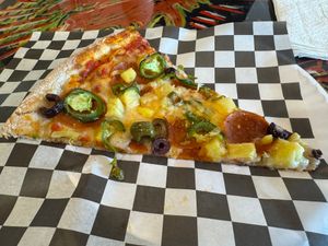 Best vegan slice in OC at Wowee Zowee Pizza in Tustin
