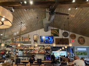 Bar at The River Merchant in Kent