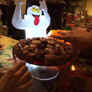 at the halloween party! at The Pink Cow - ピンクカウ in Tokyo