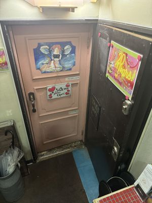 Entrance in B1.  at The Pink Cow - ピンクカウ in Tokyo