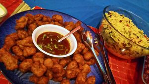 Vegan meetup buffet at The Pink Cow - ピンクカウ in Tokyo