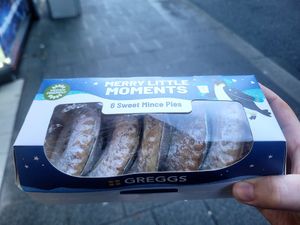 Sweet Mince Pies (Vegan). at Greggs in New York