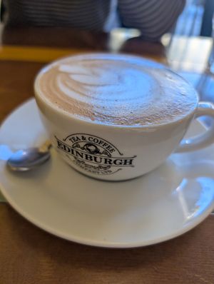 Oat latte at Guajira by Mama Tingo in Edinburgh