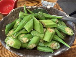 Okra  at Dumpling Home in San Francisco