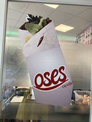 Fenster  at Oses Cigköfte Mössingen in Baden-württemberg