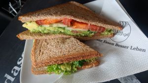 avocado sandwich at Blueorange Coffee and Bagel - Margaretenstrasse in Vienna