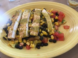 Salad with tofu as protein  at Local Urban Kitchen in Point Pleasant Beach