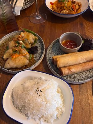 Lunch deal, very filling at Russell's Thai Tapas in Chester