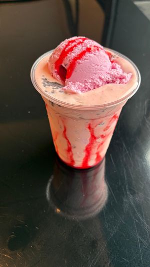 Rose Falooda at Thela in Westborough
