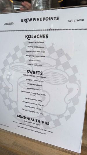 Specials at BREW Five Points in Jacksonville
