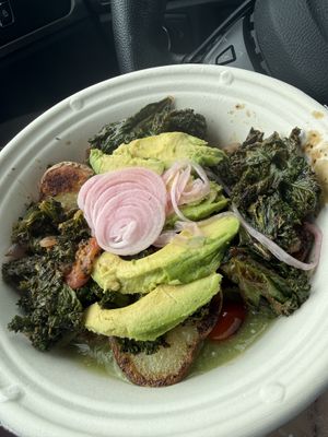 Vegan hash   at BREW Five Points in Jacksonville