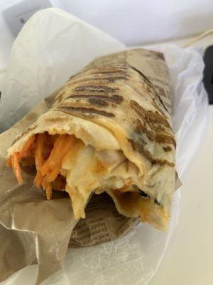 The Bodhi wrap. Really good!  at Bodhi Vegan Cafe & Restaurant in Phuket