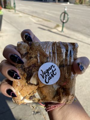 Can you smell the campfire?! at The Herbivorous Butcher in Minneapolis