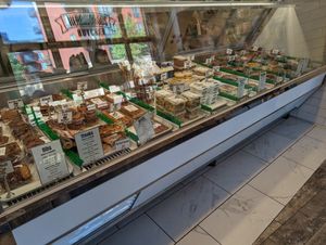 Vegan meat counter at The Herbivorous Butcher in Minneapolis