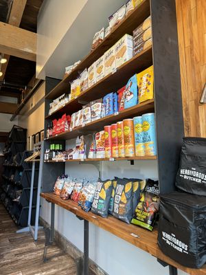 Vegan snacks  at The Herbivorous Butcher in Minneapolis