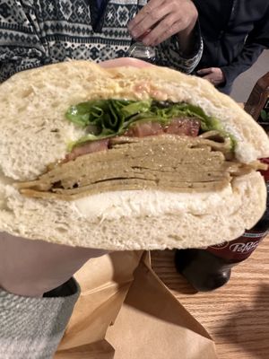 Turkey dill havarti sandwich   at The Herbivorous Butcher in Minneapolis