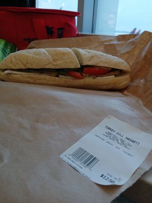 Turkey Dill Havarti sandwich at The Herbivorous Butcher in Minneapolis