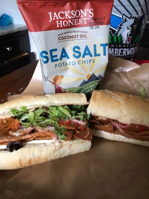 Italian Sandwhich at The Herbivorous Butcher in Minneapolis