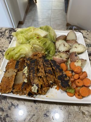 Corned beef roast was great!  at The Herbivorous Butcher in Minneapolis