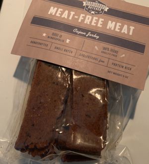 Cajun jerky at The Herbivorous Butcher in Minneapolis