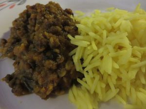 # 420: Dal Tarka (lentils, fresh tomatoes, onions, Indian spices) at Pizzeria-Restaurant Punjab in Saarbrucken