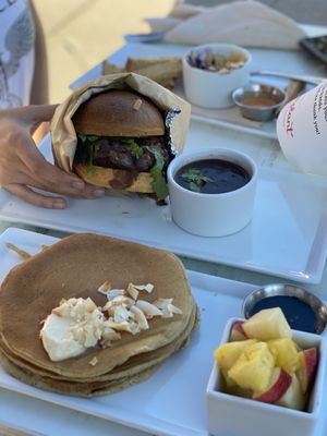 The food is like nothing I have had anywhere else and delicious! 😋  at Powerplant Superfood Cafe in Los Angeles