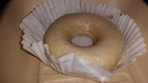 Maple Doughnut  at Powerplant Superfood Cafe in Los Angeles