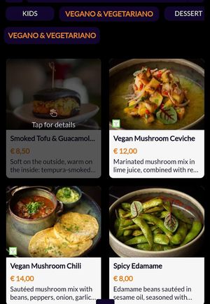 Vegan Menu at Nito – Japan meets México in Portimao