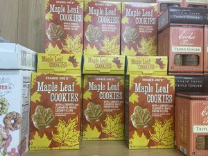 Vegan maple cookies  at Trader Joe's in Temecula