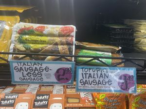 Plant based sausage  at Trader Joe's in Temecula