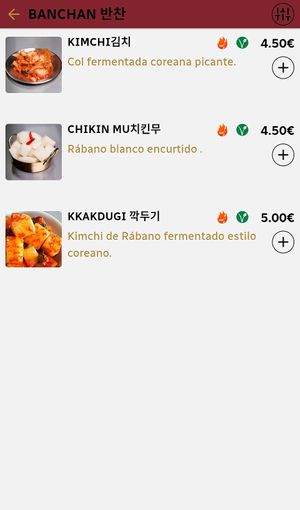 vegan starters at Savor Hub - Korean Fried Chicken in Comunidad De Madrid