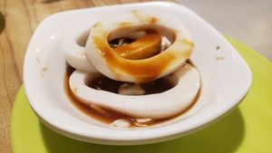 Vegan Squid Rings at Shuiwen in Taipei