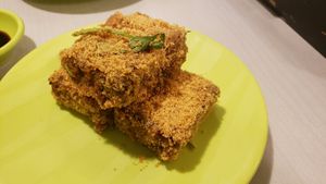 Vegan Blood Sausage at Shuiwen in Taipei