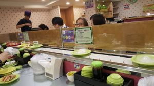 Conveyor belt at Shuiwen in Taipei