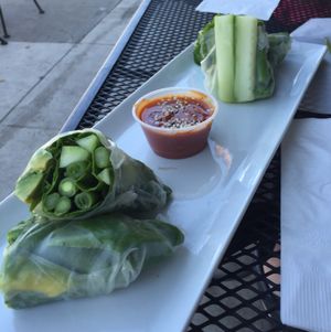 Green Energy Roll at Happy Elephant Vegan in Long Beach