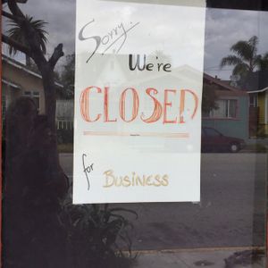 closed! at Happy Elephant Vegan in Long Beach