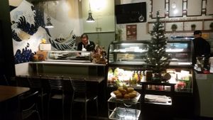 inside Happy Elephant Vegan at Happy Elephant Vegan in Long Beach