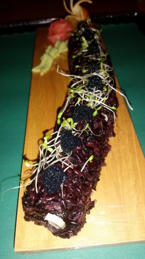 Happy Elephant Sushi Roll at Happy Elephant Vegan in Long Beach