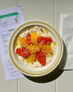 Citrus Yogurt Bowl  at Casa da Mully in Lisbon