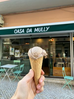Mousse Bombaça gelado at Casa da Mully in Lisbon