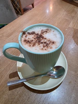 Chai Latte mit Hafermilch at The Fragrance of the Heart in Heidelberg