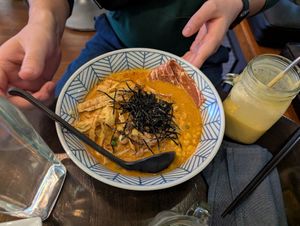Miso Ramen at Alice & Friends in Oak Park in Oak Park