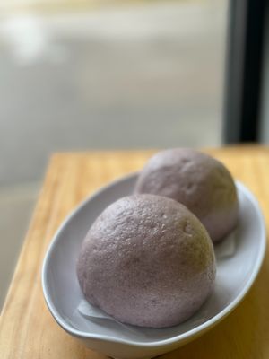 Ube Bao at Alice & Friends in Oak Park in Oak Park