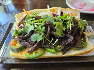 Bahn mi at Alice & Friends in Oak Park in Oak Park