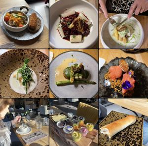 Fantastisch en geheel 100% plantaardig van ontbijt tot lunch of een Brabants vegan worstenbroodje en het diner met zoals afgelopen woensdag het asperge 5 gangen verrassingsdiner.  at Hotel Bent in Noord-brabant