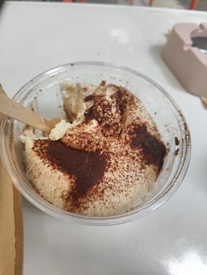 Cinnamon tiramisu at Kitsune Athens Bistrot in Athens