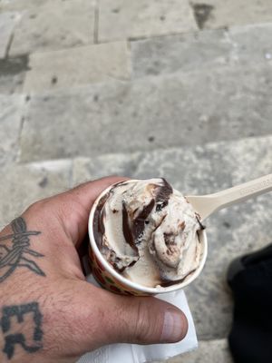   at Evergreen Gelateria in Valletta